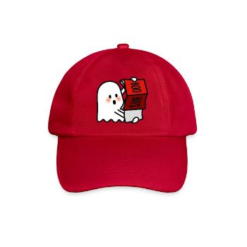 Boobies BOO BIES freches Halloween Erotik Magazin - Baseballkappe - klassisch Rot - Vorne