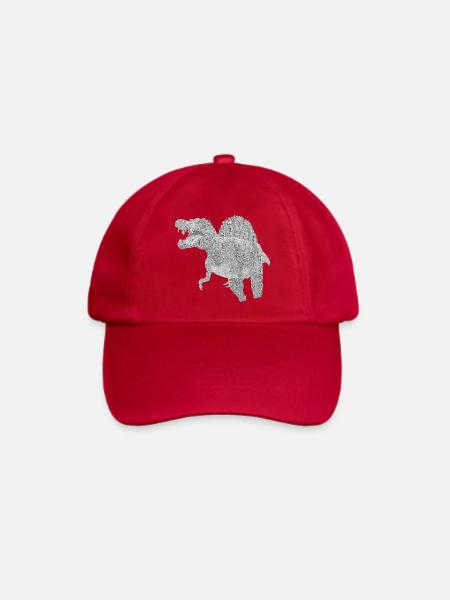 Spinosaurus - Baseballkappe - klassisch Rot
