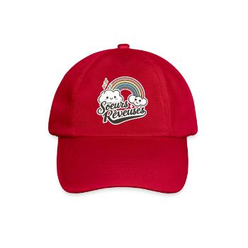 Miss Dreamer Süßes und poetisches Kinderdesign - Baseballkappe - klassisch Rot - Vorne