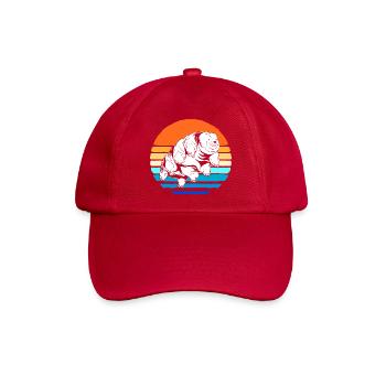 Tardigrade Tardigrades Bärtierchen Wasserbär - Baseballkappe - klassisch Rot - Vorne