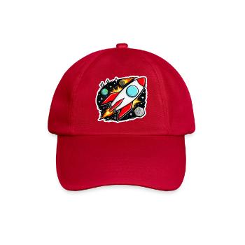 Rocket - Baseballkappe - klassisch Rot - Vorne