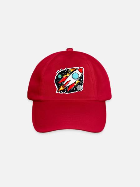 Rocket - Baseballkappe - klassisch Rot