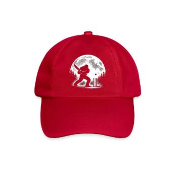 Bigfoot Kricket spielen - Baseballkappe - klassisch Rot - Vorne