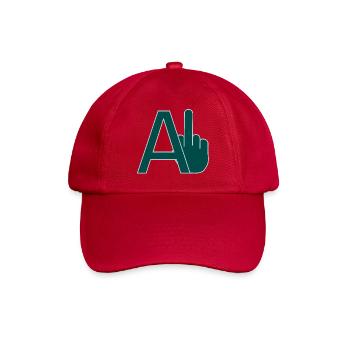 AI - Baseballkappe - klassisch Rot - Vorne