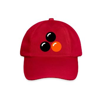 Tischtennisbälle Tischtennis Verein Ping Pong - Baseballkappe - klassisch Rot - Vorne