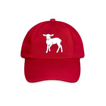 lamm - Baseballkappe - klassisch Rot - Vorne