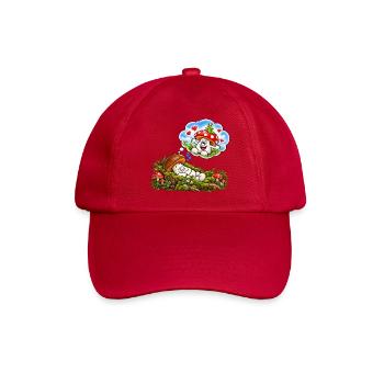 1000205542 - Baseballkappe - klassisch Rot - Vorne