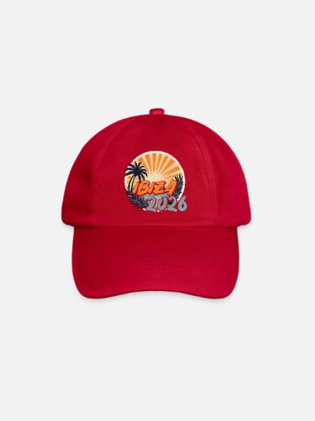 Ibiza 2026 - Baseballkappe - klassisch Rot