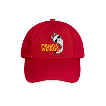 Massive weirdo Komischer Weirdo Lustig Spruch Lama - Baseballkappe - klassisch Rot - Vorne