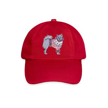 FINNISCHER SPITZ IM JUMPER - Baseballkappe - klassisch Rot - Vorne