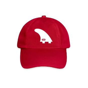 Surf Fin – 6ft Offshore Design - Baseballkappe - klassisch Rot - Vorne