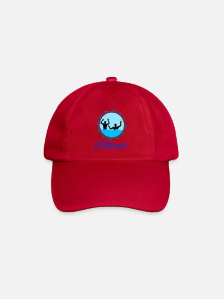 Wasserball - Baseballkappe - klassisch Rot