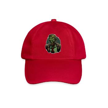 Zombie 04 - Baseballkappe - klassisch Rot - Vorne