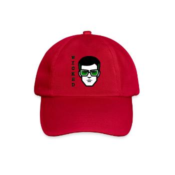 Roger Wicked - Baseballkappe - klassisch Rot - Vorne