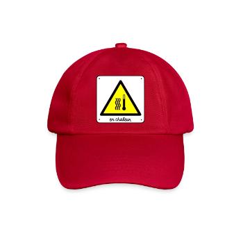Wärme - Baseballkappe - klassisch Rot - Vorne