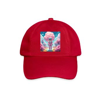 Spaceman - Baseballkappe - klassisch Rot - Vorne