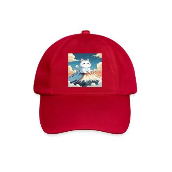 Fuji Kitten - Baseballkappe - klassisch Rot - Vorne