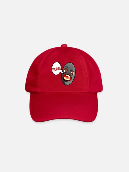REDE SCHWARZE OLIVE - Baseballkappe - klassisch Rot