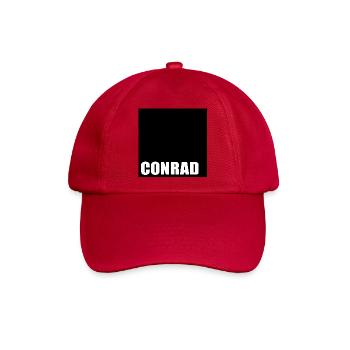 CONRAD - Baseballkappe - klassisch Rot - Vorne