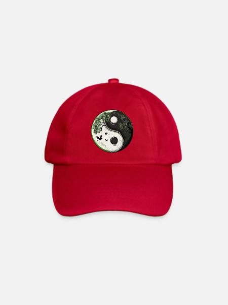 Yin and Yang Nature Version :) - Baseballkappe - klassisch Rot