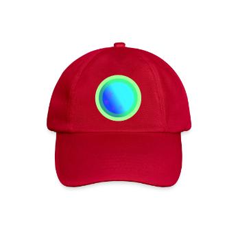 Himmlisches blaues Sternbild - Baseballkappe - klassisch Rot - Vorne