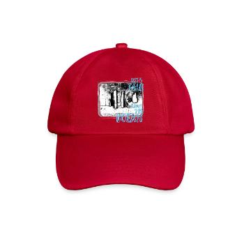 Lass uns über den Ozean reden - Baseballkappe - klassisch Rot - Vorne