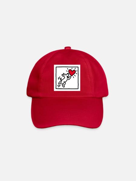 Herzsprung - Baseballkappe - klassisch Rot