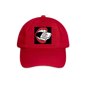 Das Leben ist gut - Baseballkappe - klassisch Rot - Vorne