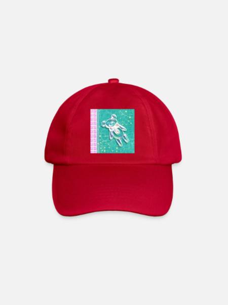 Clean Core Bubble Bear - Baseballkappe - klassisch Rot