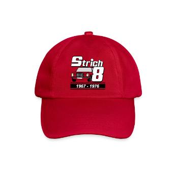 Strich 8 Retro Auto 1967 1976 - Baseballkappe - klassisch Rot - Vorne