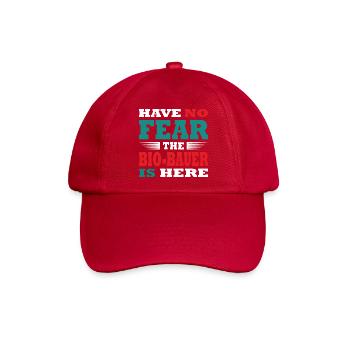 Have no Fear the Bio-Bauer is here Outfit - Baseballkappe - klassisch Rot - Vorne