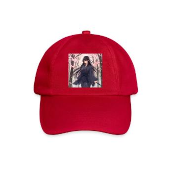 Sakura Schatten Samurai - Baseballkappe - klassisch Rot - Vorne
