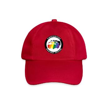 Firefighters Against Sexism & Homophobia Symbol - Baseballkappe - klassisch Rot - Vorne