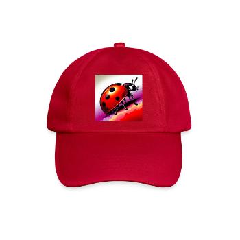 Marienkäfer - Baseballkappe - klassisch Rot - Vorne