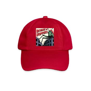 Grashüpfer Angriff - Baseballkappe - klassisch Rot - Vorne