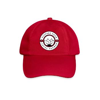 Support your local farmer - Natur & Landwirtschaft - Baseballkappe - klassisch Rot - Vorne