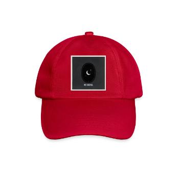 No Signal Dark Portal Streetwear - Baseballkappe - klassisch Rot - Vorne