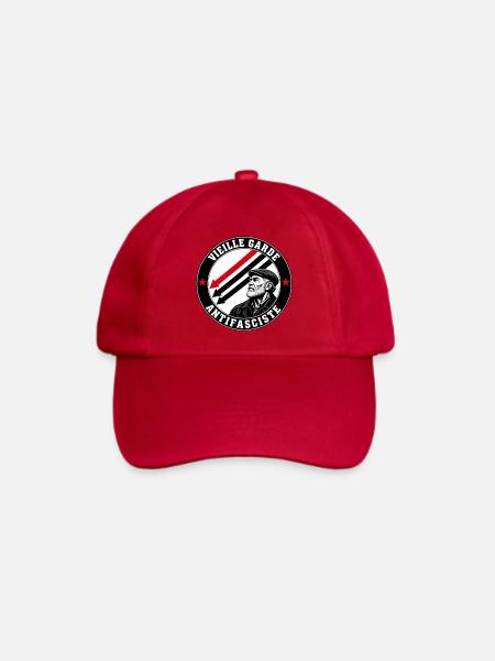 Antifaschistische Alte Garde - Baseballkappe - klassisch Rot