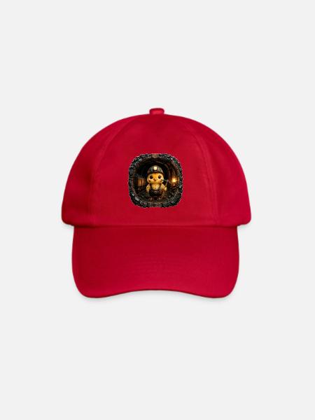 Miner Chick - Baseballkappe - klassisch Rot
