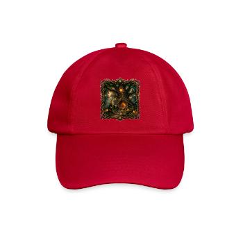 Magischer Baum - Baseballkappe - klassisch Rot - Vorne