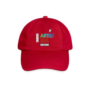 Kopie_von_Artist - Baseballkappe - klassisch Rot - Vorne