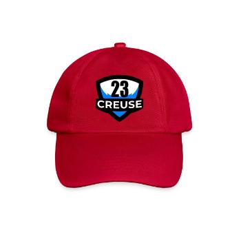 23 Creuse - Baseballkappe - klassisch Rot - Vorne