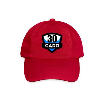 30 Gard - Baseballkappe - klassisch Rot - Vorne
