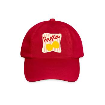 Farfalle Pasta Küche - Baseballkappe - klassisch Rot - Vorne