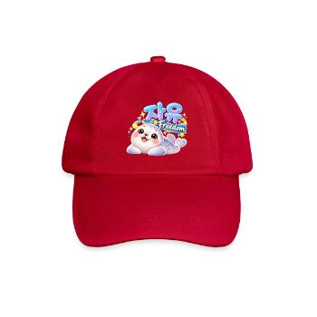 Kawaii Robben Freiheit Design - Baseballkappe - klassisch Rot - Vorne