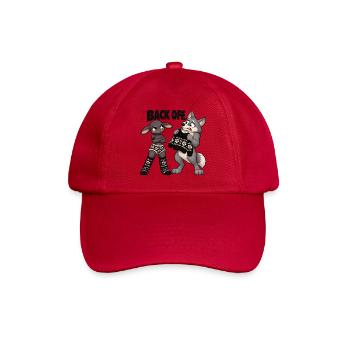 Schwarzes Schaf – Zurück - Baseballkappe - klassisch Rot - Vorne