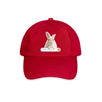 NOAI-Katze - Baseballkappe - klassisch Rot - Vorne