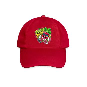 Cooles Radieschen - Baseballkappe - klassisch Rot - Vorne
