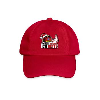 Andere feiern ich rette Rettungsdienst Weihnachten - Baseballkappe - klassisch Rot - Vorne