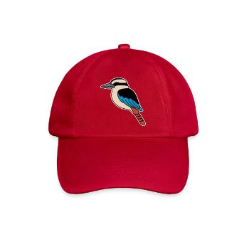 Kookaburra - Lachender Hans - Baseballkappe - klassisch Rot - Vorne